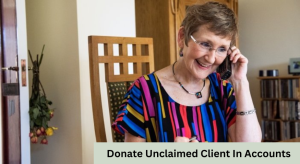 Donate Unclaimed Client In Accounts