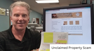 Unclaimed Property Scam