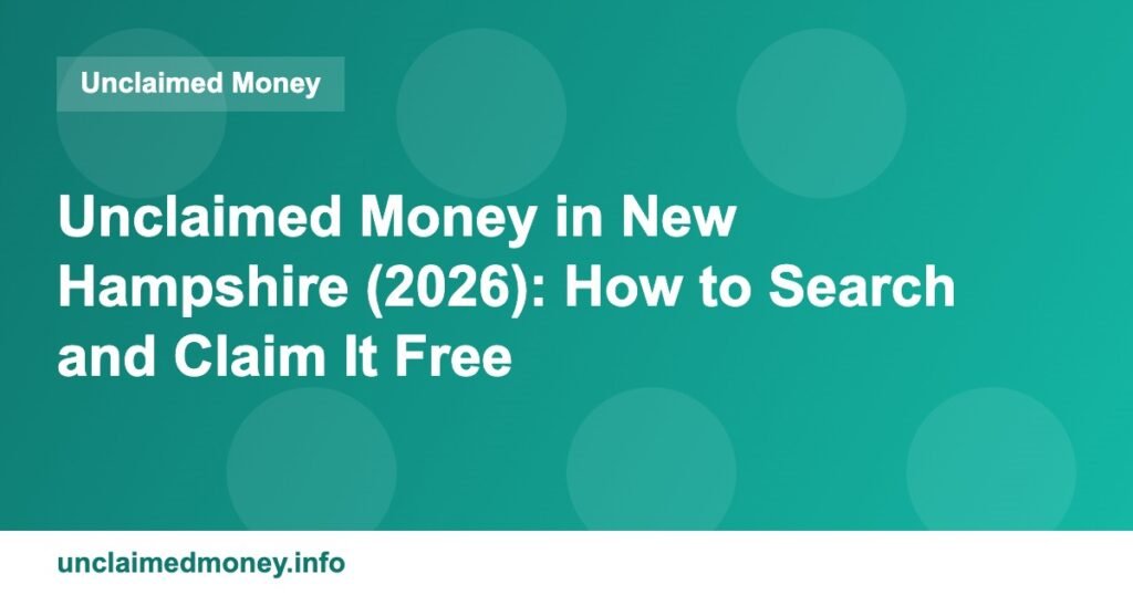 unclaimed new hampshire 3166