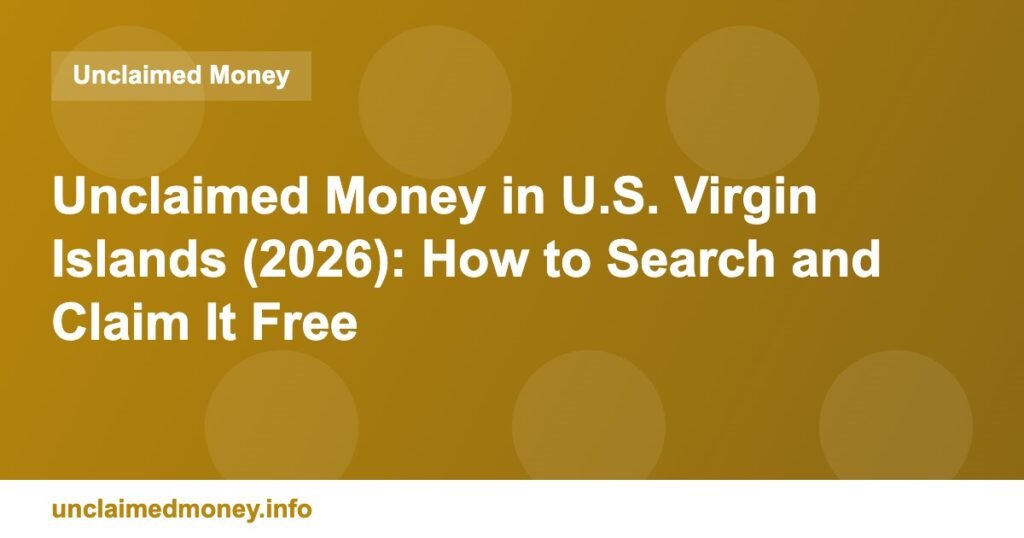 unclaimed u s virgin islands 3193